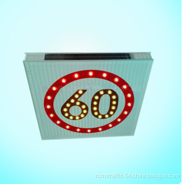 Solar LED Traffic Safety Road Sign / Traffic Signal / Speed Limited Sign Board